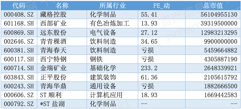 青海最新上市公司名单及其影响力深度解析