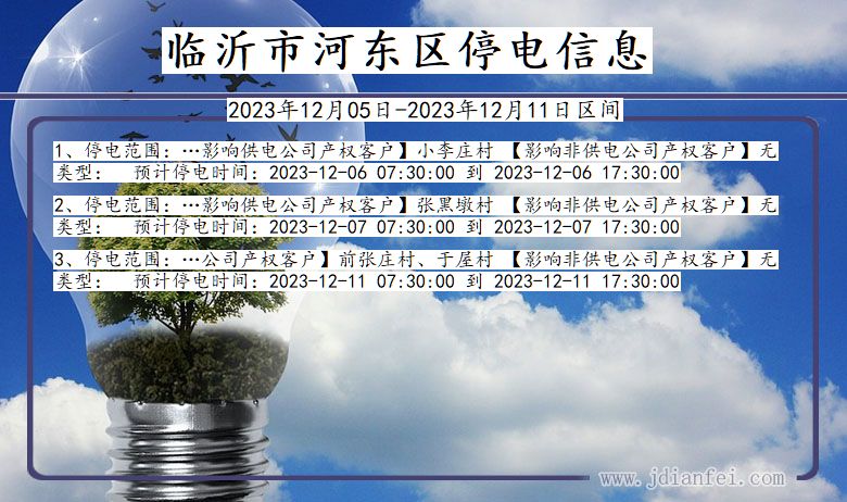 临沂河东最新停电通知详解，全面解析与应对建议